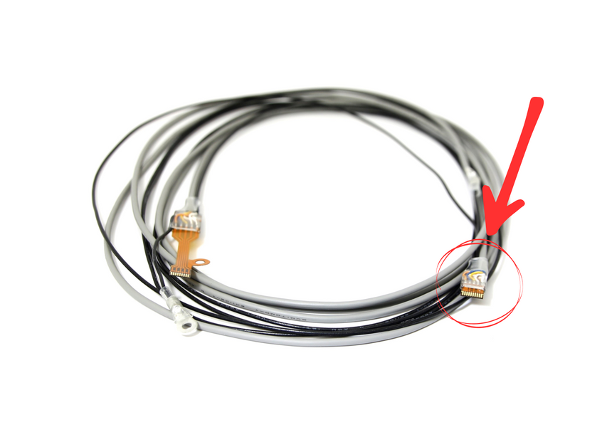 Flex Circuit Board for Video Button Wire in Electrical Connector (Olympus 165 and 180 Series)