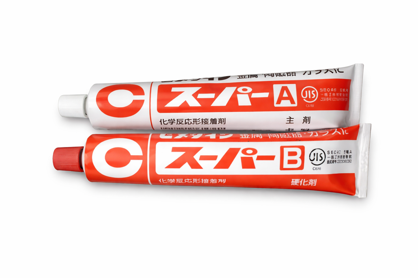 Adesivo epóxi Cemedine CA-149 Super 60 minutos 110g Conjunto A/B