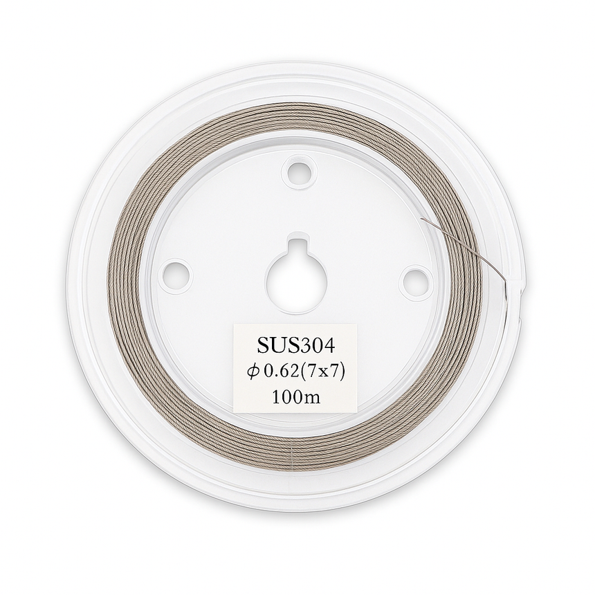 Cable de angulación, 7x7, 0,62, SS304