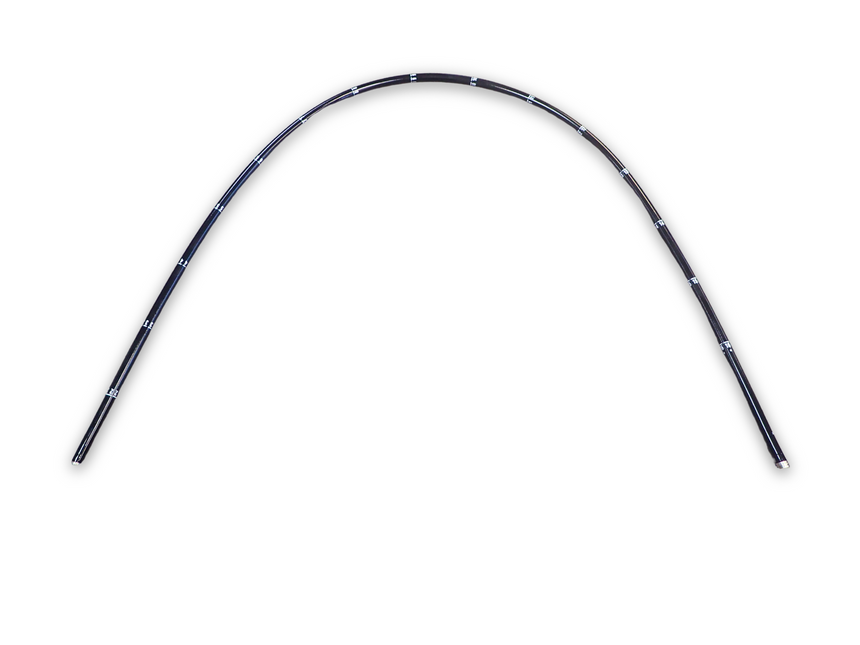 OD 13.2 mm x L 1665 mm With Fittings