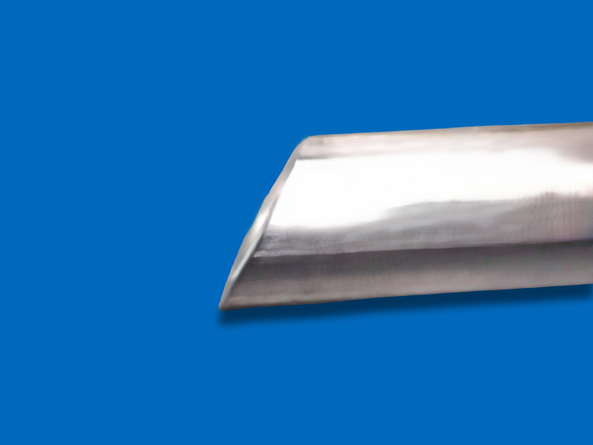 Tubo pré-fibrado, 5,5 mm, 30°, janela sobreposta/negativo pré-instalado (Arthrex, Stryker, Wolf e outros)