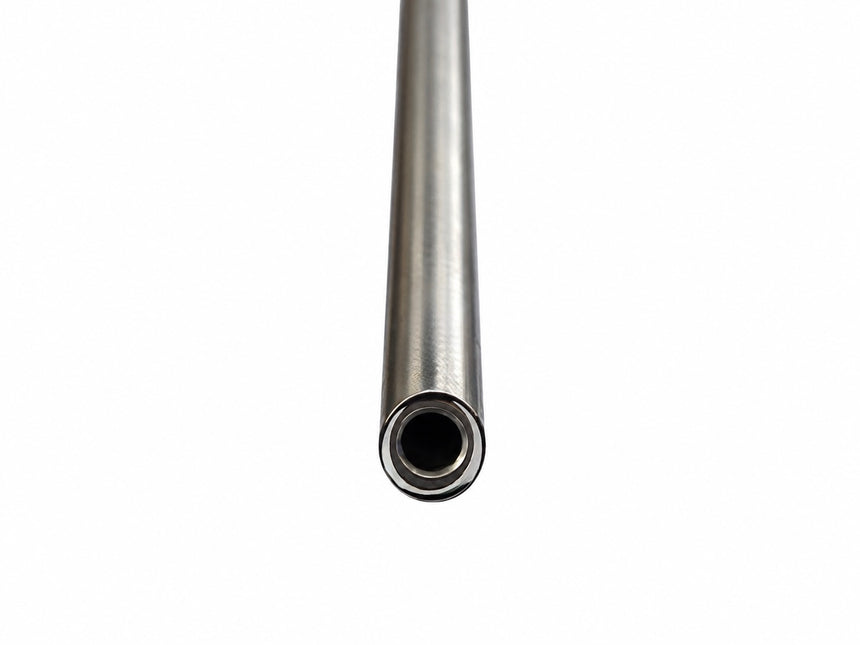 Tubo prefibrado de 4 mm, artroplastia de 30°. Ventana dorada/negativo preinstalado (Stryker)